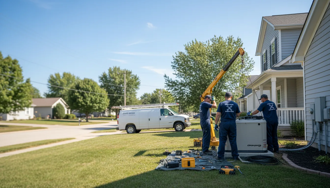 Generator Installation in Lissie, TX near me